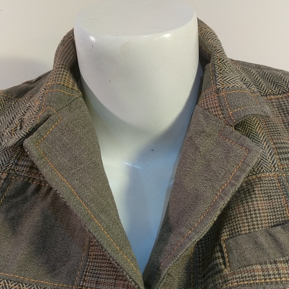 Gap Patchwork Blazer/Jacket - image 6
